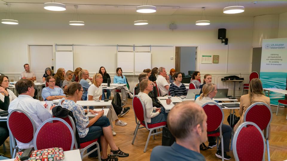 Presentationer på VA-kluster Mälardalens internat
